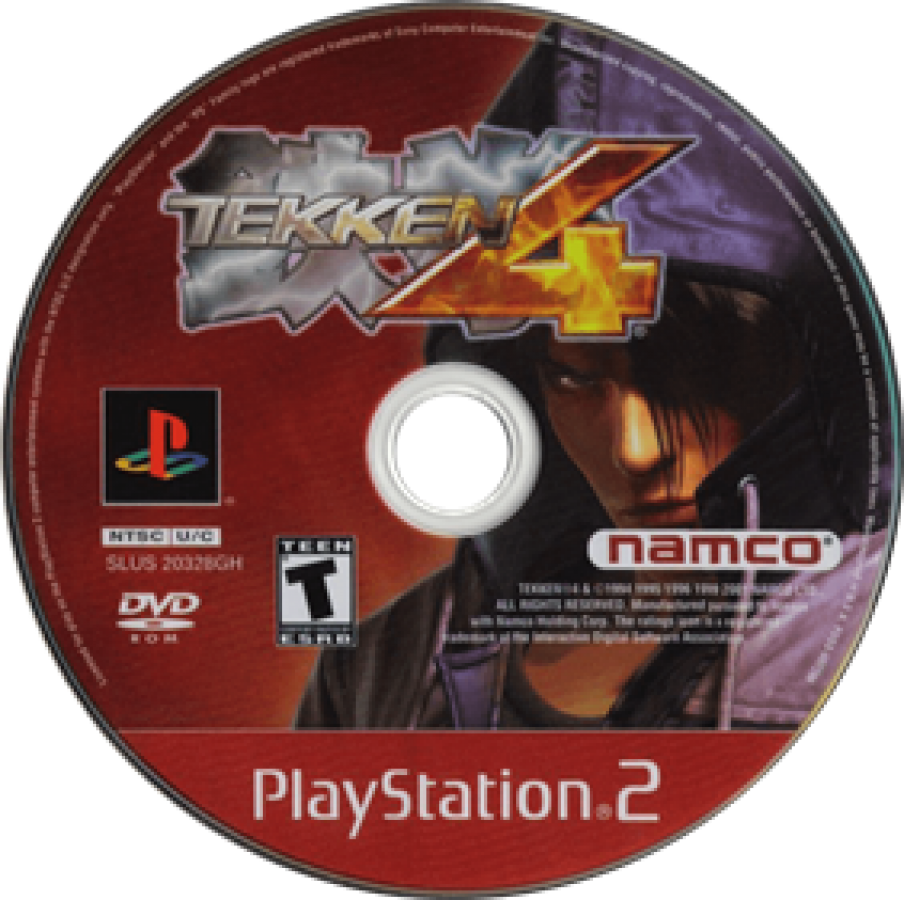 Tekken 4 Greatest Hits PlayStation 2 PS2 for retro video game enthusiasts featuring classic 3D fighting gameplay iconic Tekken characters intense martial arts battles interactive environments powerful combos arcade action and collectible gaming appeal disc