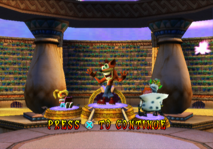 Crash Nitro Kart Greatest Hits for PlayStation 2 with kart racing and colorful platform-themed tracks gameplay