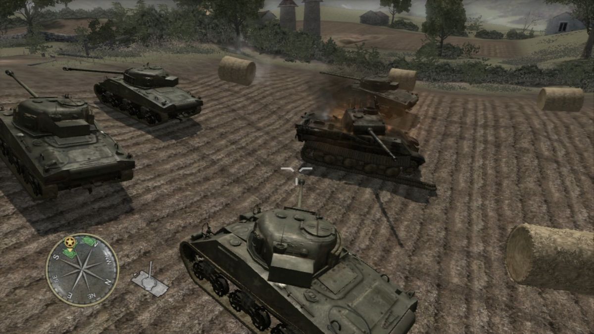 Call of Duty 3 gameplay for PlayStation 3 (PS3) video game