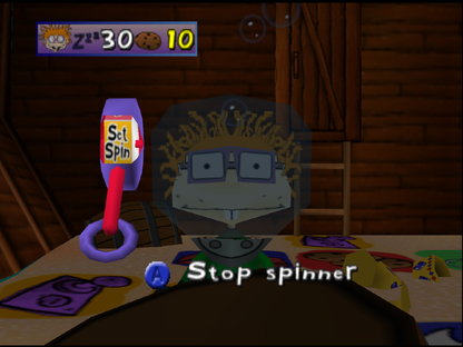 Rugrats Scavenger Hunt CIB complete in box party board style game featuring Rugrats characters mini games multiplayer challenges and Nickelodeon themed gameplay  