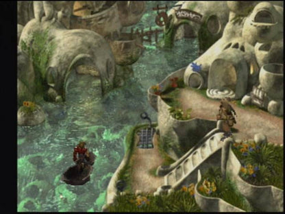 Legend of Dragoon retro fantasy role-playing RPG game for PlayStation 1 (PS1) gameplay