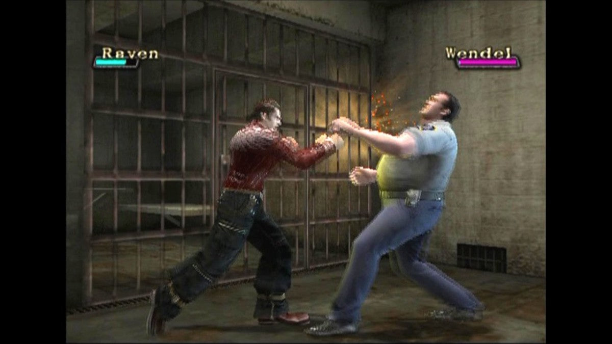 Beat Down: Fists of Vengeance for PlayStation 2 with gritty urban brawler theme gameplay