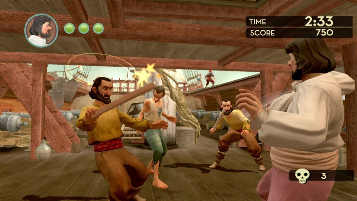 Adventures of Tintin: The Game cover art for Xbox 360 (X360) gameplay of video game