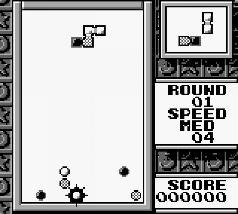 Tetris 2 for Game Boy, gameplay for a puzzle video game with block-matching gameplay, strategic challenges, level progression, and classic handheld action