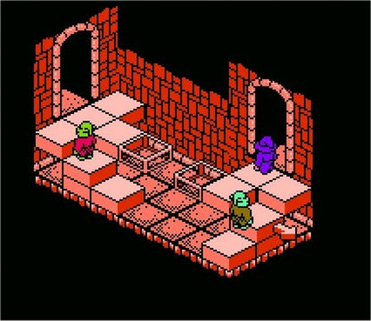 Solstice Nintendo Entertainment System NES video game featuring action adventure puzzle gameplay magical fantasy environments exploration challenging rooms item collection strategic problem solving and classic 8 bit gameplay retro video game collection collectible gaming appeal gameplay