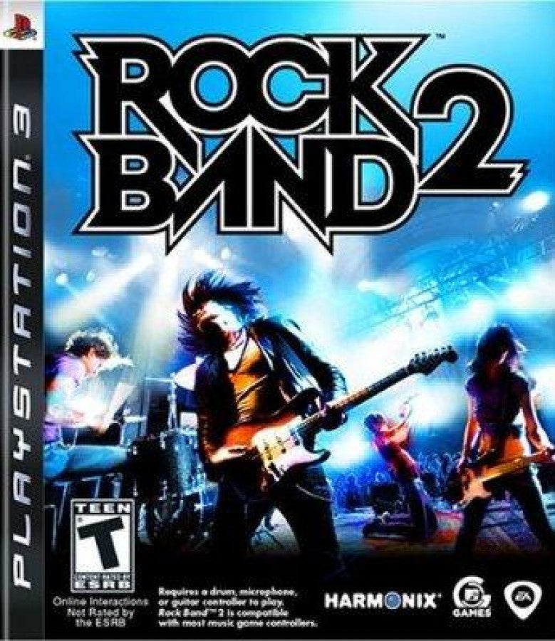 Rock Band 2 cover art for PlayStation 3 (PS3) video game