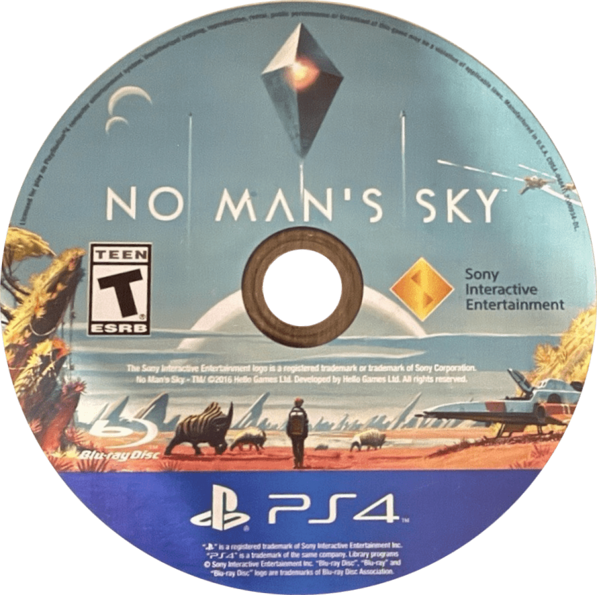 No Mans Sky PS4 inspired design featuring expansive sci fi exploration aesthetic procedurally generated galaxies space survival alien worlds interstellar travel futuristic spacecraft cosmic adventure vibrant planetary discovery gameplay presentation disc