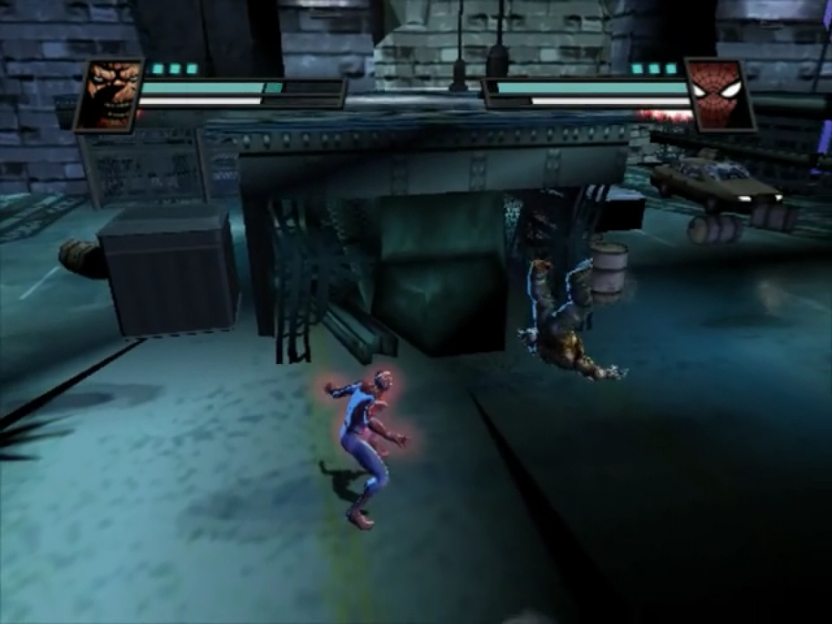 Marvel Nemesis The Rise of the Imperfects gameplay for Nintendo GameCube video game. 