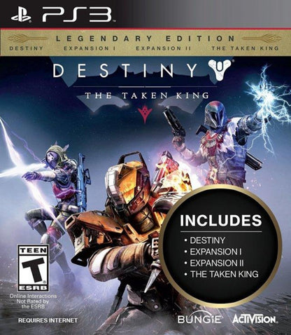 Destiny [The Taken King: Legendary Edition] cover art for PlayStation 3 (PS3) video game