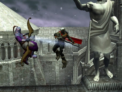 Legacy of Kain Defiance PS2 Sony PlayStation 2 action adventure hack and slash gothic vampire story Raziel Kain combat puzzles dark fantasy narrative Crystal Dynamics retro gaming PlayStation 2 software video game title gameplay