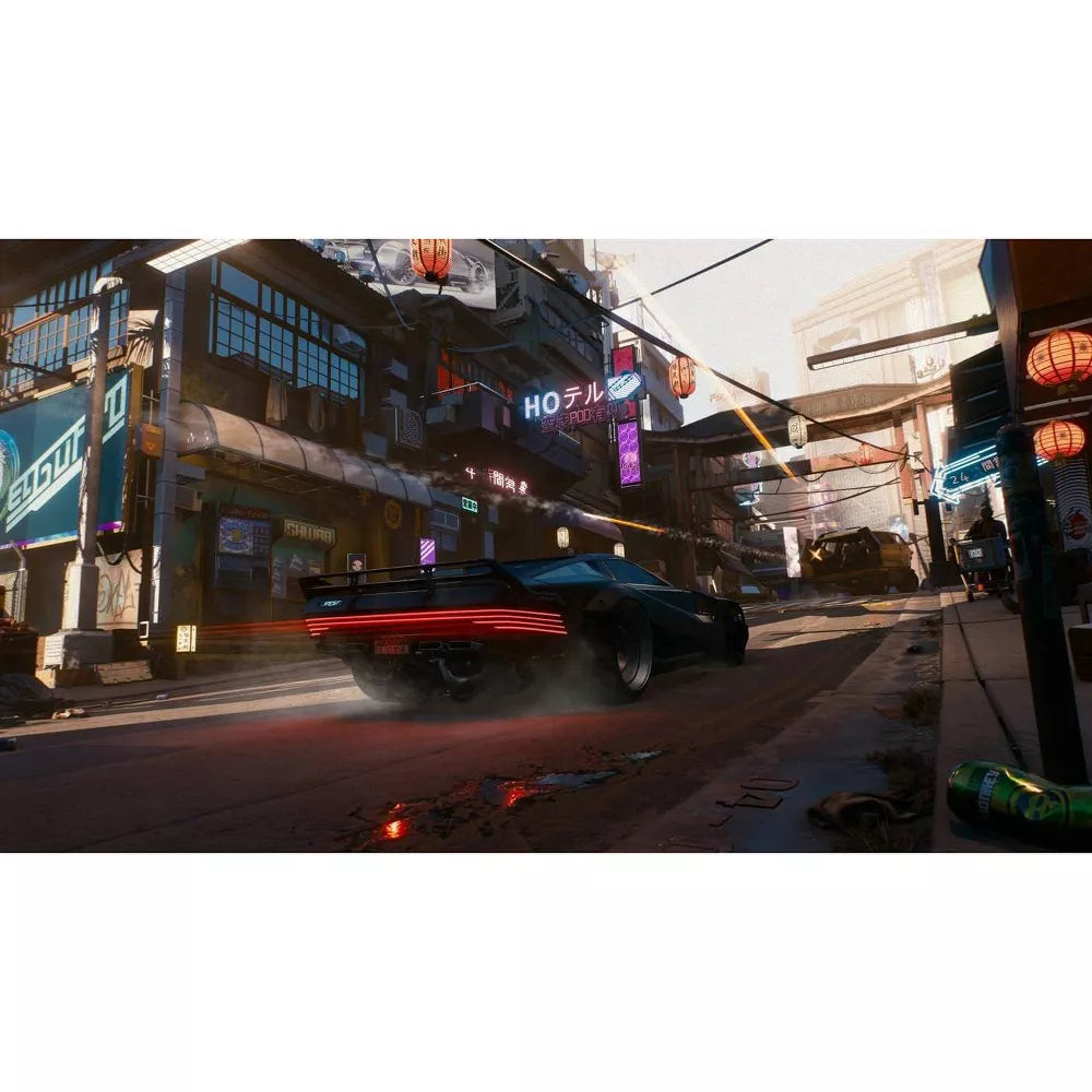 Cyberpunk 2077 – Xbox One (XONE) gameplay for open-world action RPG set in a dystopian sci-fi future
