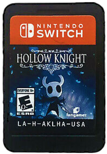 Hollow Knight Nintendo Switch NS for action adventure Metroidvania video game fans featuring challenging platforming atmospheric exploration hand drawn environments insect characters intense combat difficult bosses ability upgrades hidden areas and immersive fantasy storytelling collectible gaming appeal cartidge