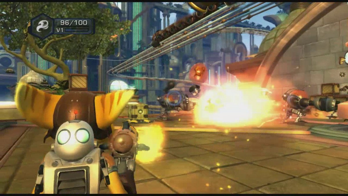 Ratchet & Clank Future: Tools of Destruction gameplay for Playstation 3 (PS3) action-adventure video game
