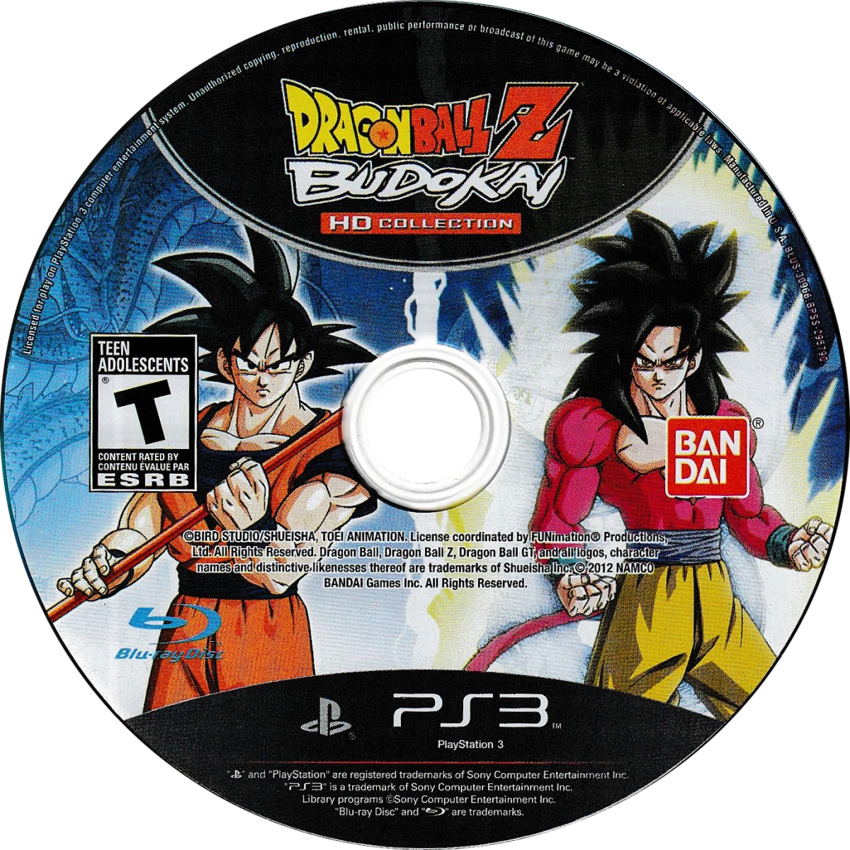Dragon Ball Z Budokai HD Collection PlayStation 3 PS3 for video game enthusiasts featuring classic 3D fighting gameplay iconic Dragon Ball Z characters powerful attacks intense martial arts battles story modes high speed combat and collectible gaming appeal disc