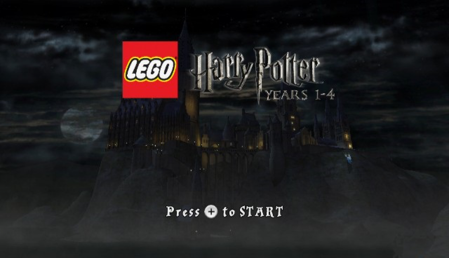 LEGO Harry Potter: Years 1–4 – Nintendo Wii (Wii) action-adventure fantasy platformer video game title screen