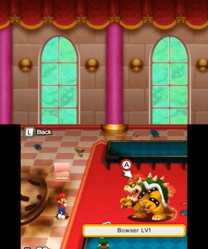 Mario & Luigi: Bowser's Inside Story + Bowser Jr's Journey gameplay for Nintendo 3DS (3DS) video game