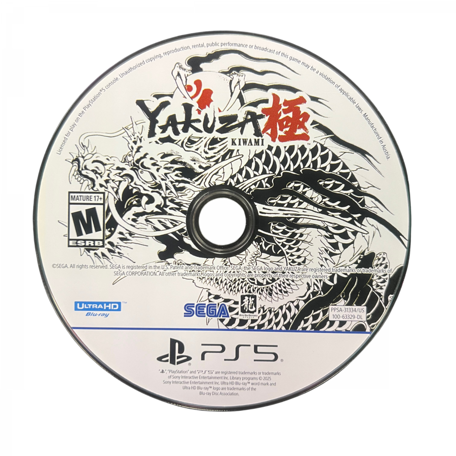 Yakuza Kiwami and Yakuza Kiwami 2 PlayStation 5 PS5 for action adventure role playing video game fans featuring open world Japanese city exploration intense street combat cinematic storytelling Kazuma Kiryu character driven missions dramatic crime narratives mini games side activities and immersive Yakuza gameplay collectible gaming appeal disc 1