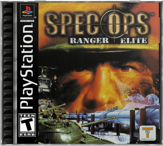 Spec Ops: Ranger Elite – PlayStation 1 (PS1) cover art for video game for PS1