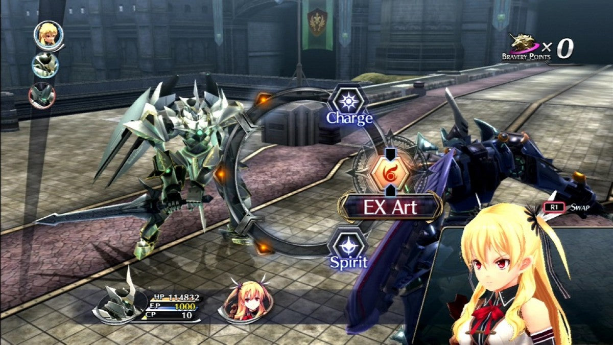 The Legend of Heroes Trails of Cold Steel II PS4 game featuring deep JRPG storytelling, turn-based combat, and an expanded epic fantasy adventure gameplay screenshot