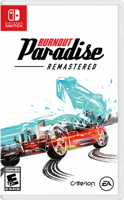Burnout Paradise Remastered cover art for Nintendo Switch (NS) video game