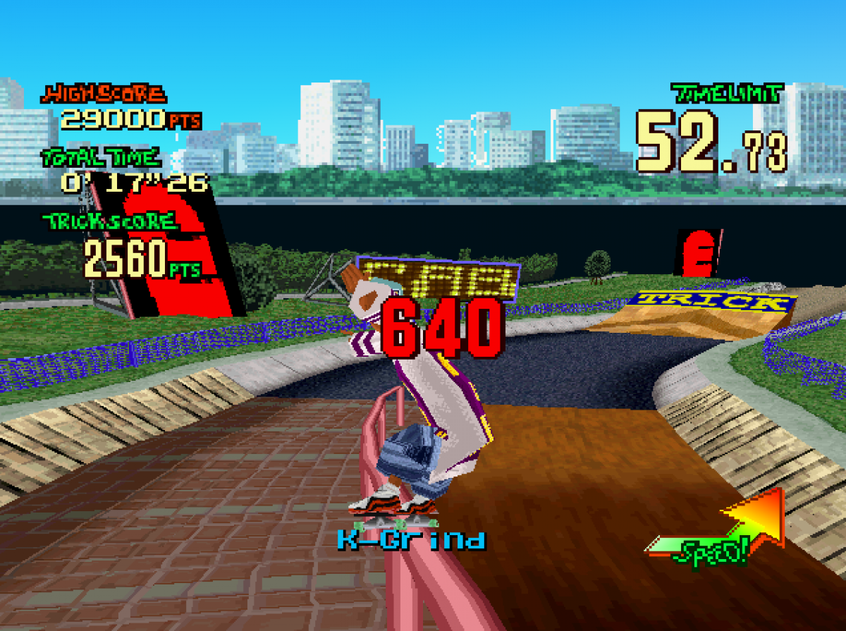 Street Sk8er PS1 PlayStation 1 skateboarding sports game arcade style tricks combos street skating Tony Hawk style gameplay retro video game gameplay