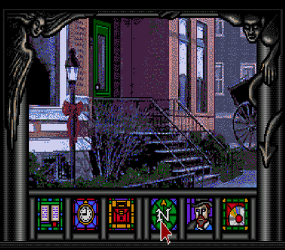 Dracula Unleashed gameplay for Sega CD (SCD) interactive movie horror video game