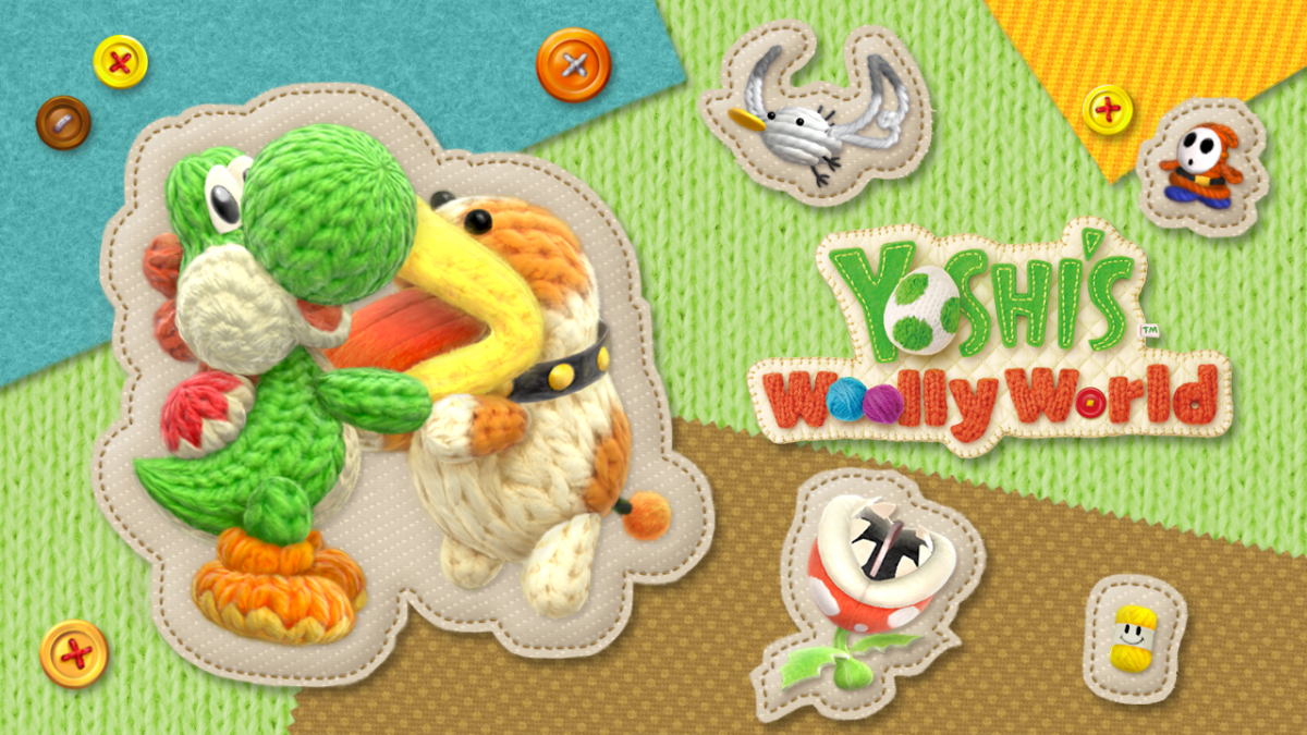 Yoshi's Woolly World screenshot image art for Nintendo Wii U (WiiU) video game