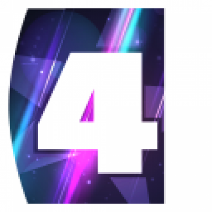 Just Dance 4 console icon art for Nintendo Wii U (WiiU) video game