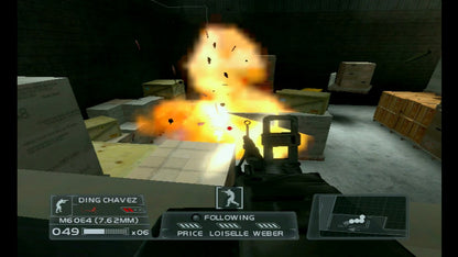 Tom Clancys Rainbow Six 3 Black Arrow Xbox tactical shooter first-person shooter game team-based counter-terrorism missions and online multiplayer combat gameplay screenshot
