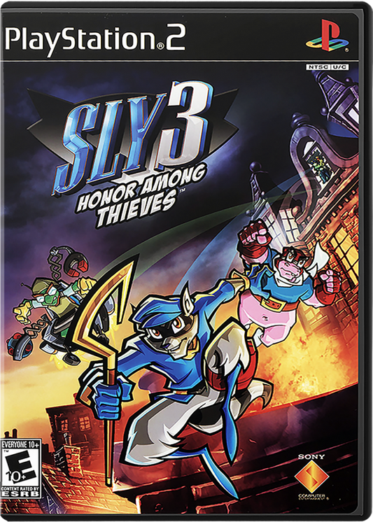 Sly 3: Honor Among Thieves cover art for PlayStation 2 (PS2) video game