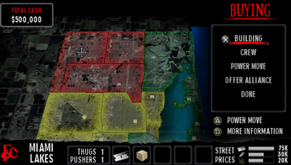 Scarface: Money. Power. Respect gameplay for PlayStation Portable (PSP) action-adventure game
