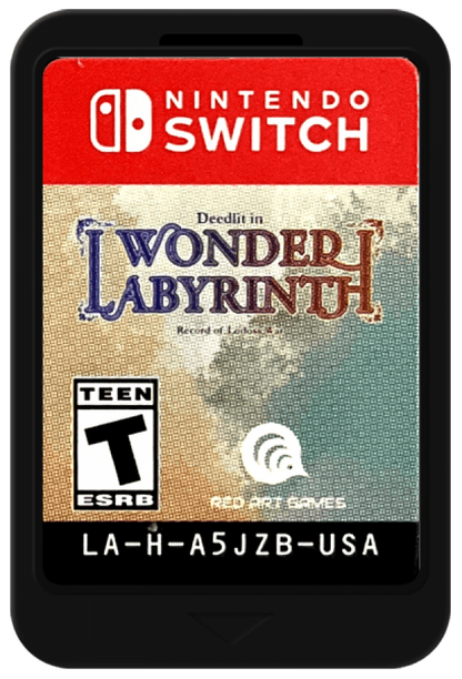 Record of Lodoss War: Deedlit in Wonder Labyrinth Nintendo Switch (NS) game card art.