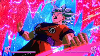 Dragon Ball FighterZ Day One Edition retro PlayStation 4 video game Dragon Ball anime fighting game fast paced combat multiplayer battles arcade style gameplay console title PlayStation 4 release gameplay