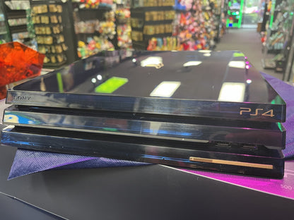 PS4 2TB 500 Million Limited Edition In Box Good Condition PlayStation 4 PS4 gaming console featuring 2TB hard drive storage limited 500 million edition translucent blue design matching DualShock 4 controller PlayStation gaming performance in box condition collectible Sony hardware and gaming collector appeal opened box