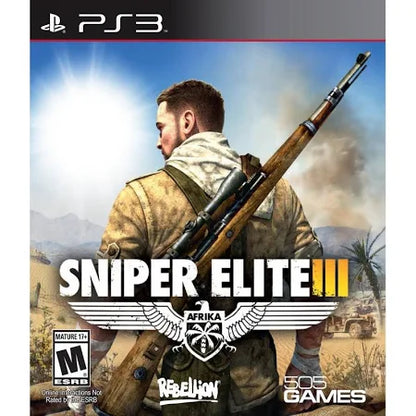 Sniper Elite III cover art for PlayStation 3 (PS3) video game