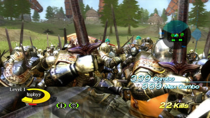 Ninety-Nine Nights gameplay for Xbox 360 (X360) hack-and-slash action role-playing video game