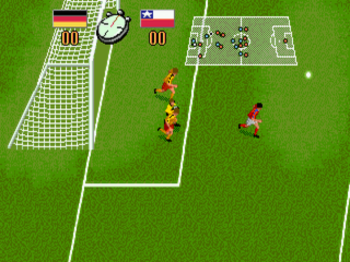 Champions World Class Soccer gameplay for Sega Genesis (GEN) video game