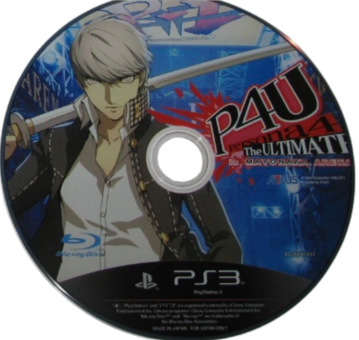 Persona 4 Arena PlayStation 3 PS3 for retro video game enthusiasts featuring anime inspired fighting gameplay fast paced one on one battles Persona abilities cinematic story mode combo driven combat iconic character roster and collectible gaming appeal disc  