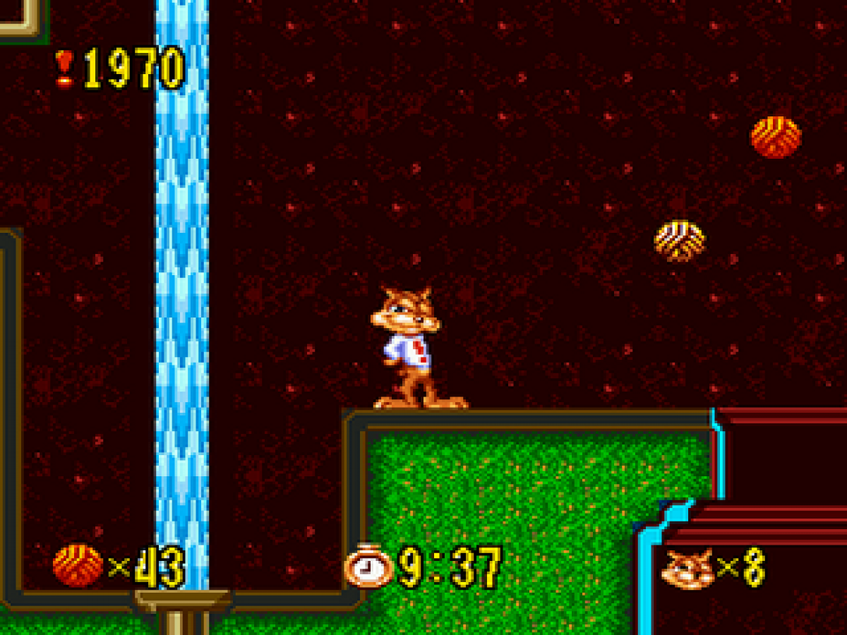 Bubsy gameplay for Sega Genesis (GEN) video game