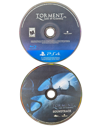 Torment Tides Of Numenera Steelbook Edition PlayStation 4 PS4 story-driven sci-fi fantasy RPG deep narrative choices matter Numenera universe collector’s metal case discs