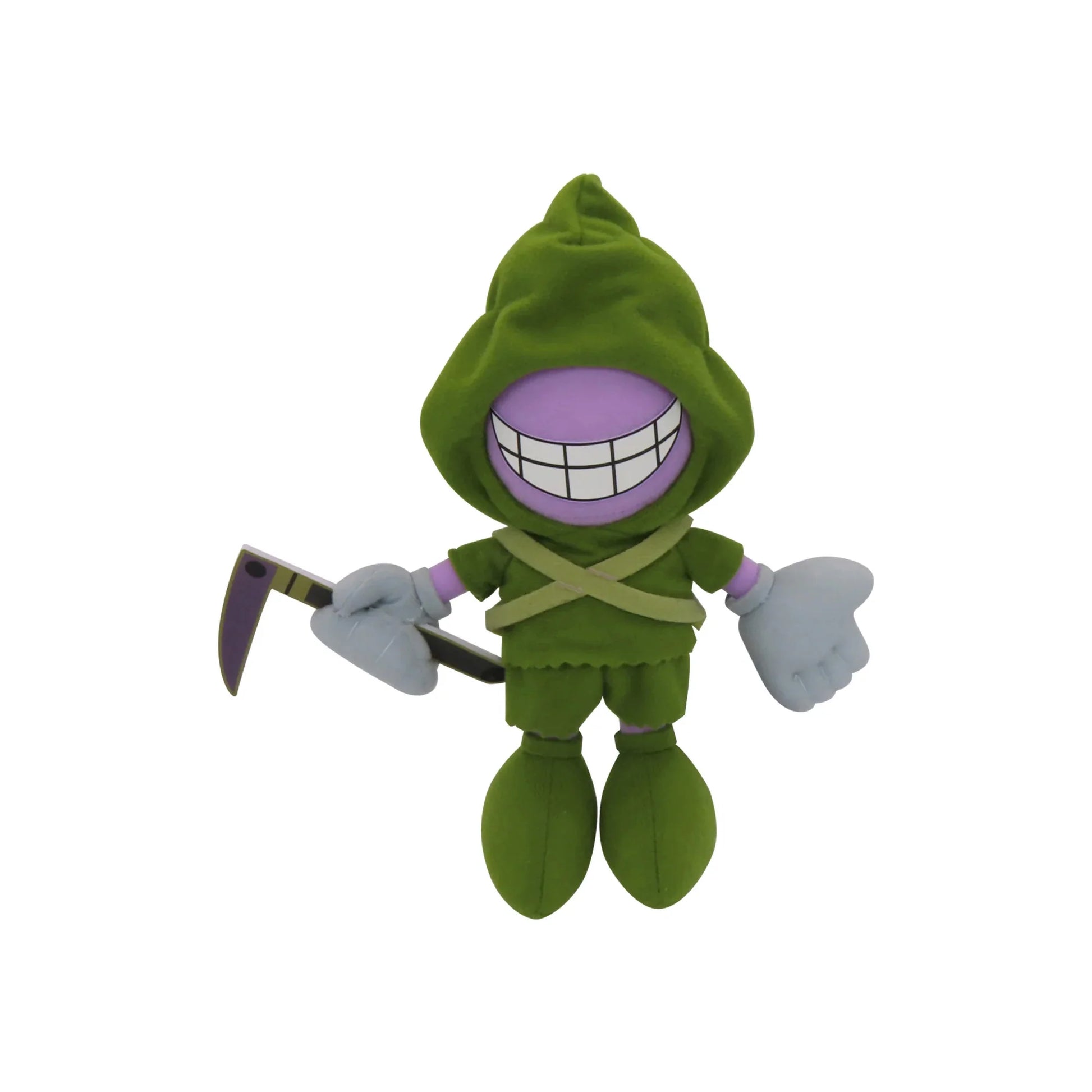 Graverobber 8 inch plush toy featuring detailed character design soft stuffed collectible spooky themed plush and display piece for fans of horror and fantasy characters