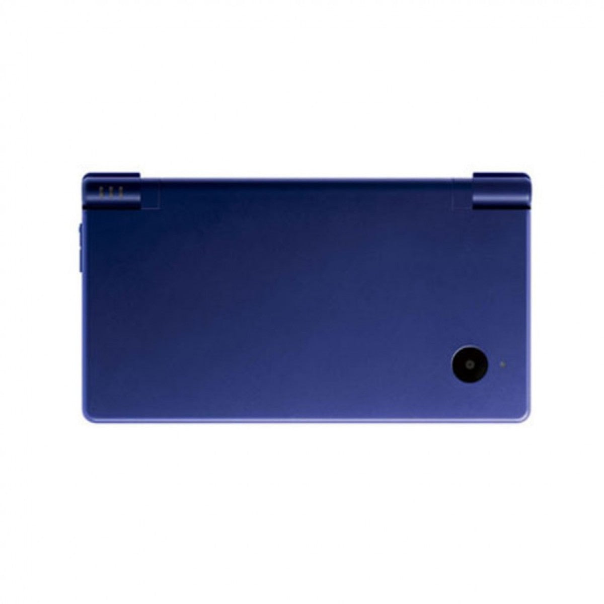 Nintendo DSi Metallic Blue portable gaming system in metallic blue finish dual screen touchscreen camera WiFi connectivity cosmetic scratches and scuffs on shell