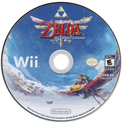 The Legend of Zelda: Skyward Sword [With Soundtrack] – Nintendo Wii (Wii) action-adventure fantasy role-playing video game disc