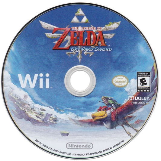 The Legend of Zelda: Skyward Sword [With Soundtrack] – Nintendo Wii (Wii) action-adventure fantasy role-playing video game disc