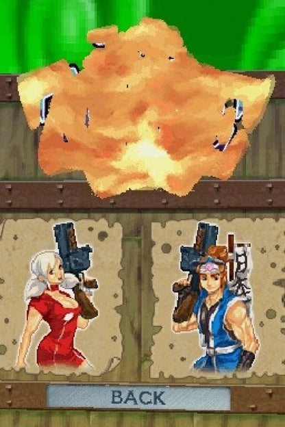 Little Red Riding Hood's Zombie BBQ Nintendo DS DS action shooting video game featuring Little Red Riding Hood zombie enemies fast-paced shooting combat colorful environments challenging levels weapons boss battles and classic Nintendo DS DS gameplay collectible retro gaming appeal gameplay 