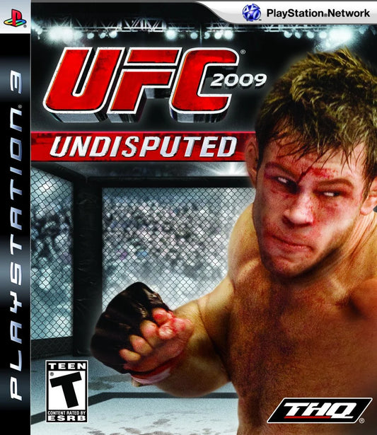 UFC 2009 Undisputed cover art for PlayStation 3 (PS3) video game