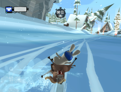 Rayman: Raving Rabbids: TV Party – Nintendo Wii (Wii) party mini-game comedy action video game gameplay
