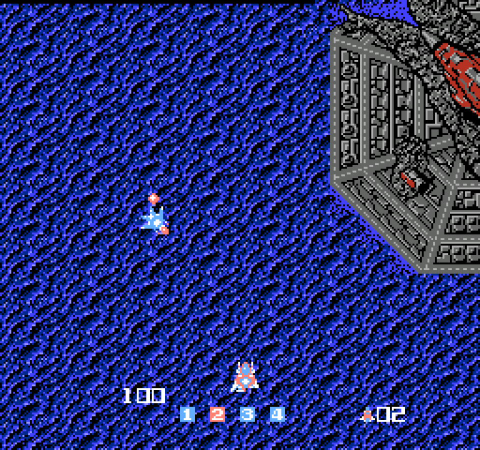 Image Fight [In Box] gameplay image for Nintendo Entertainment System (NES) retro video game