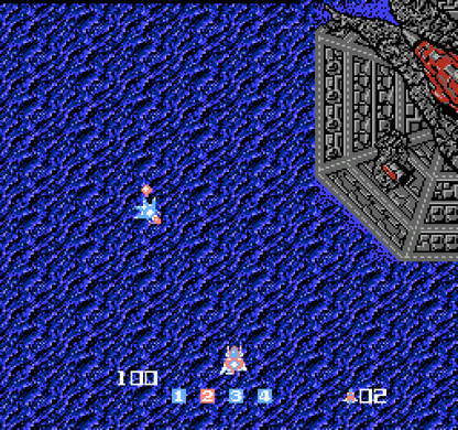 Image Fight [In Box] gameplay image for Nintendo Entertainment System (NES) retro video game