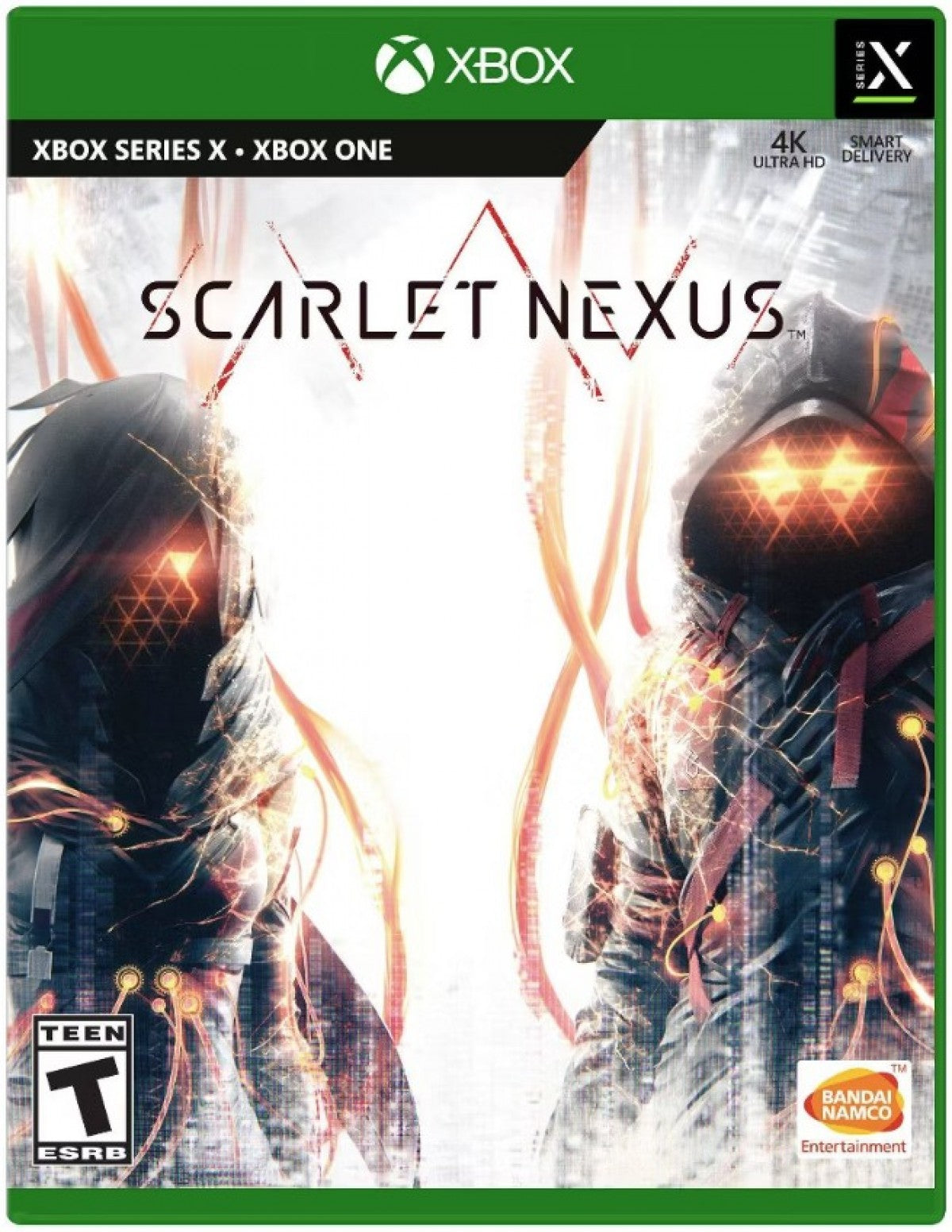 Scarlet Nexus cover art for Xbox Series X (XSX) action role-playing video game